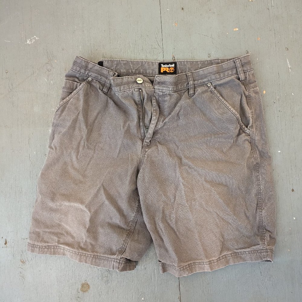 Men's Timberland PRO Gridflex Work Shorts Pewter, 40